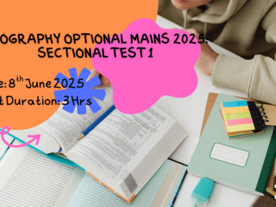Mains Test Series 2025 – Sectional Test 1