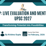 GSPrep: Live Evaluation and Mentorship (UPSC 2027)