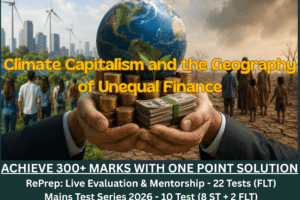 Climate Capitalism Case Study By CivilPrep By Krishna Gupta