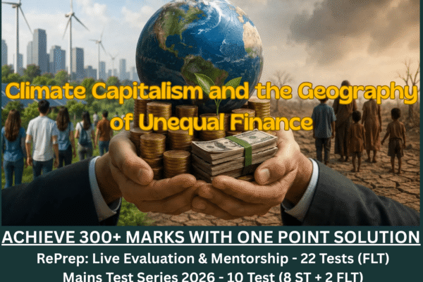 Climate Capitalism Case Study By CivilPrep By Krishna Gupta