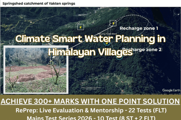 Climate Smart Water Planning in Himalayas By Krishna Gupta CivilPrep