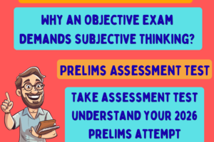 Prelims Assessment Test – CivilPrep – Krishna Gupta