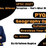 PYQPrep: Geography Optional Syllabus Through Previous Year Questions